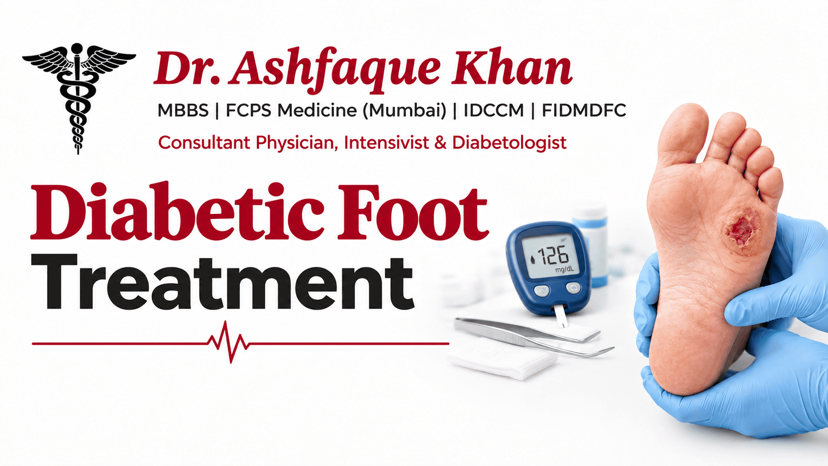 Best Doctor For Diabetic Foot Treatment in Saki Naka